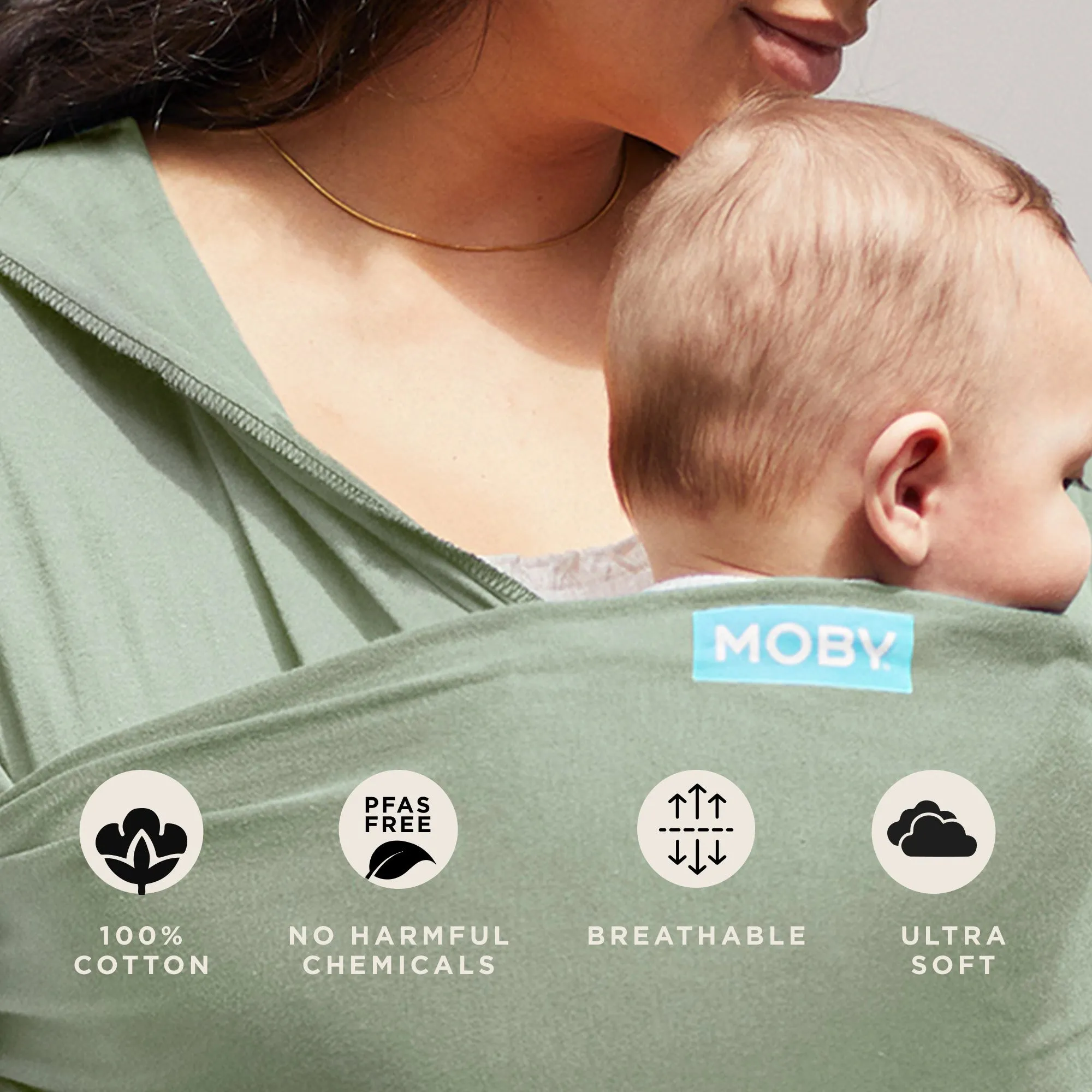 Classic Wrap Baby Carrier - Pear