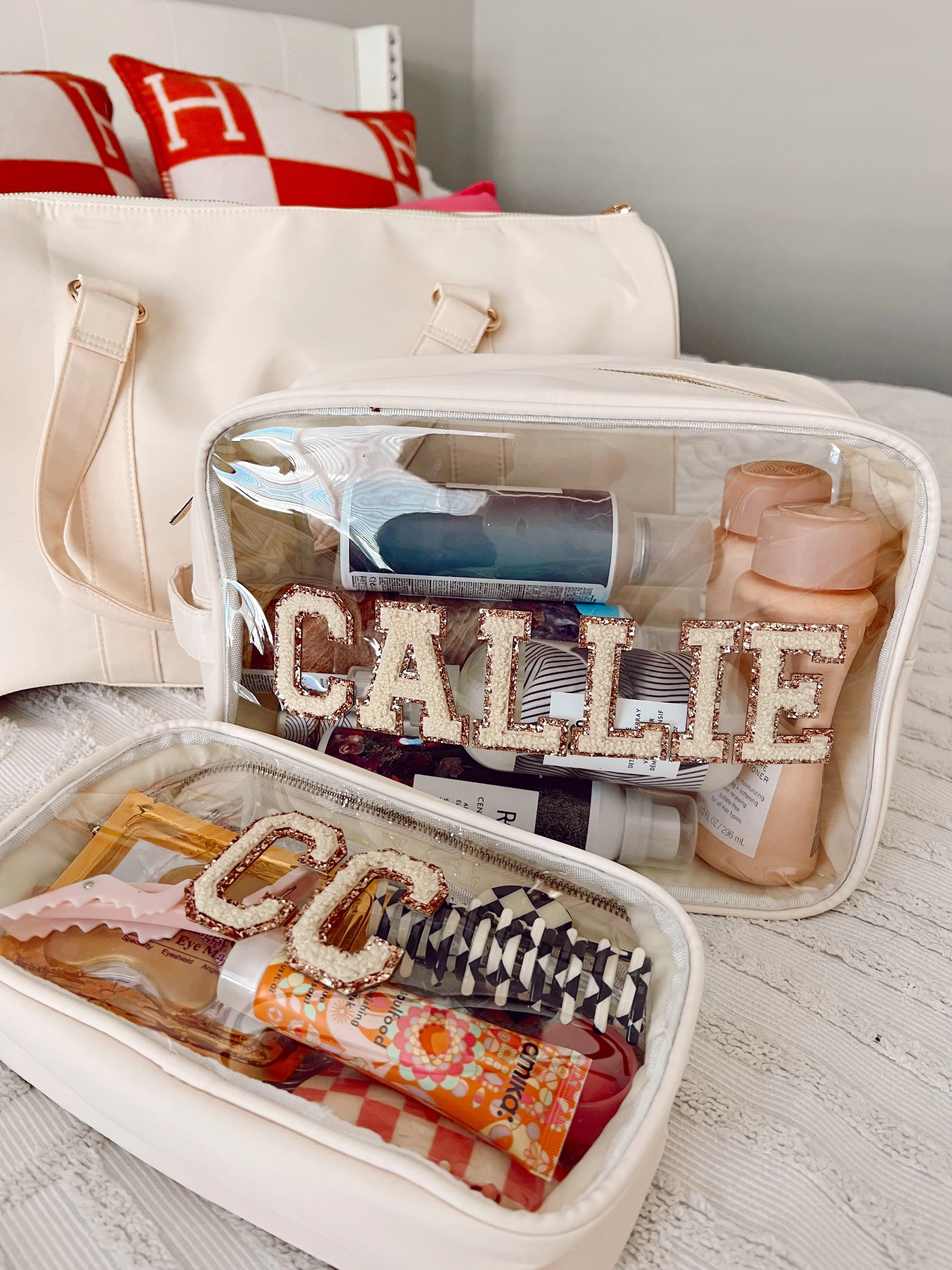 Clear Makeup Bag Collection