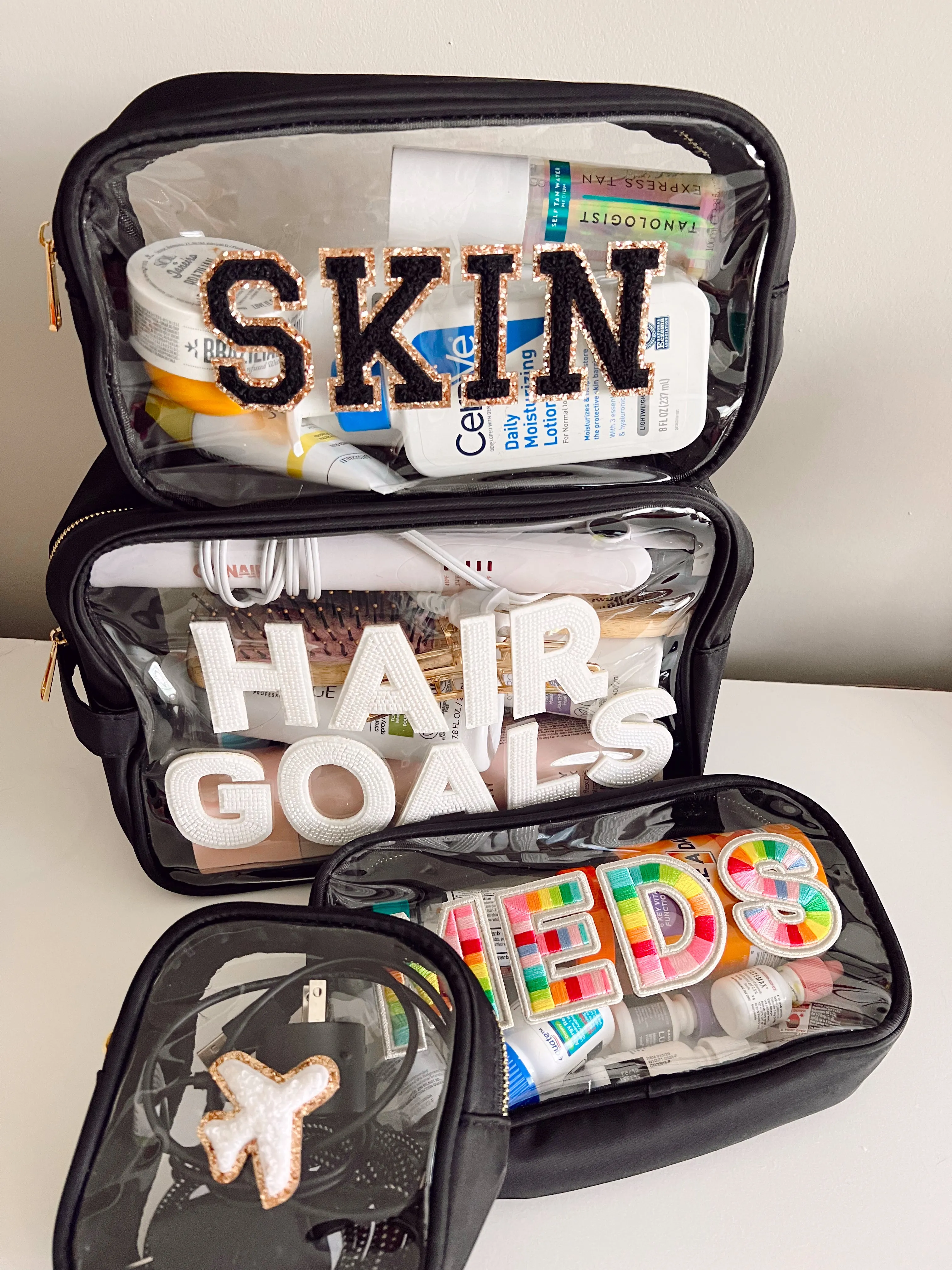 Clear Makeup Bag Collection