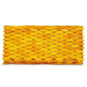 Clutch Purse, Copacabana - Yellow