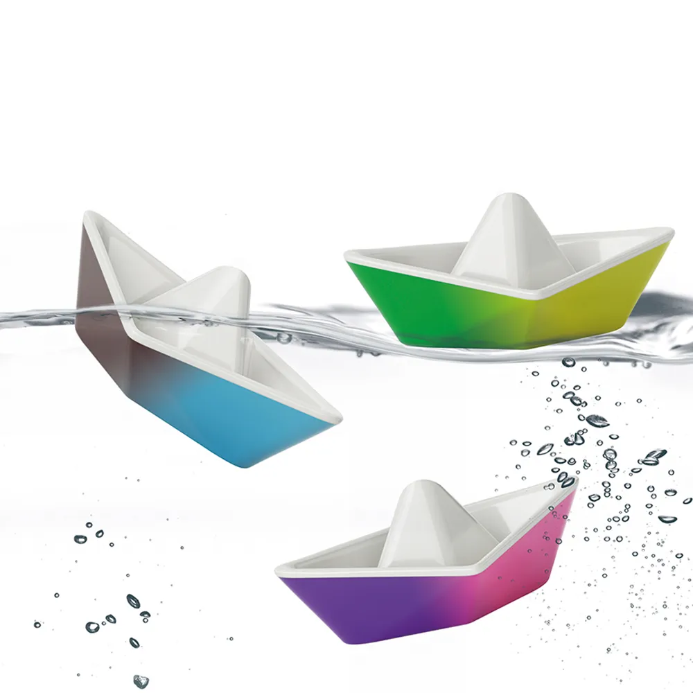 Color Changing Origami Boats