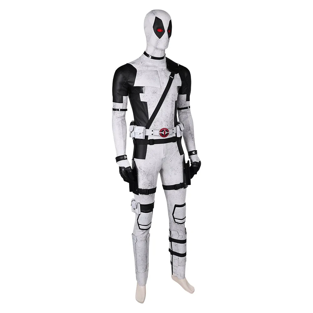 Comics Deadpool X-Force Variant Deadpool Wade Wilson White Suit Cosplay Costume Outfits