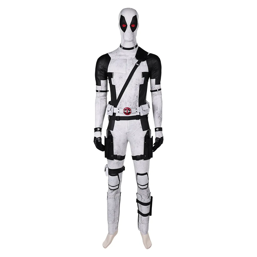 Comics Deadpool X-Force Variant Deadpool Wade Wilson White Suit Cosplay Costume Outfits