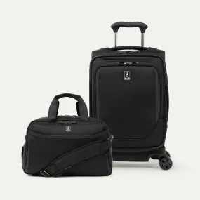 Crew™ Classic UnderSeat Tote / Carry-On Spinner Luggage Set