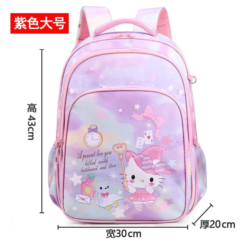 Cute Cat Kids School Bag Girls School Backpack – CT987