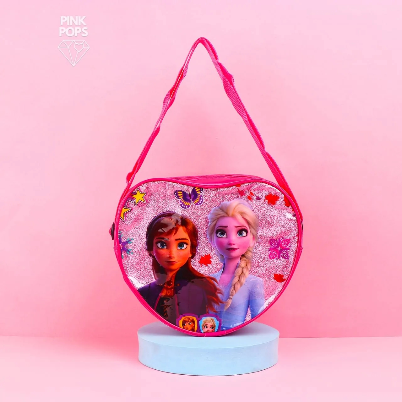 Cute Heart Elsa Frozen Purse