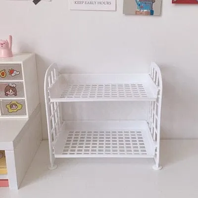 Cute Korean Mini Snack Storage Rack