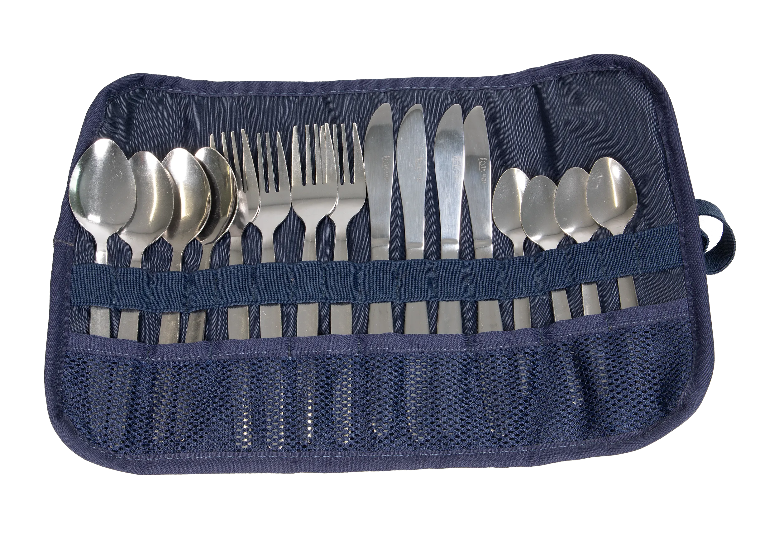 Cutlery Roll-Up Compact 4-Set Ripstop Kitted