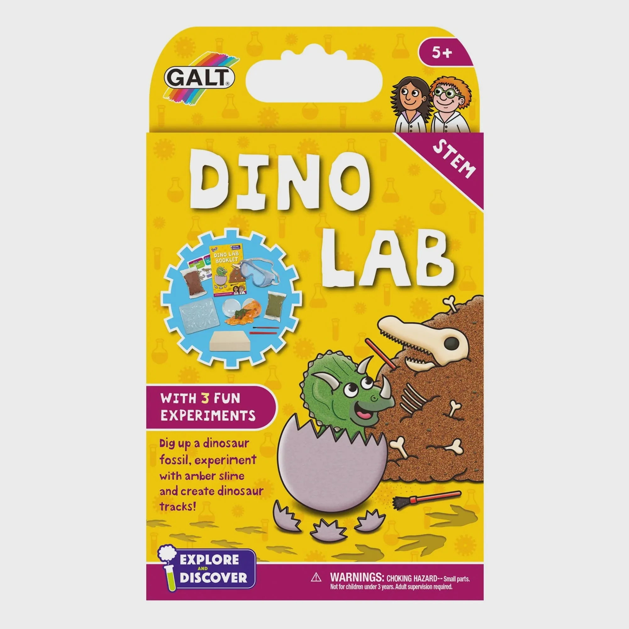 Dino Lab - Fun Experiment Kit