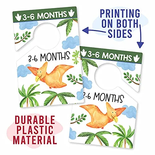 Dinosaur Baby Closet Dividers