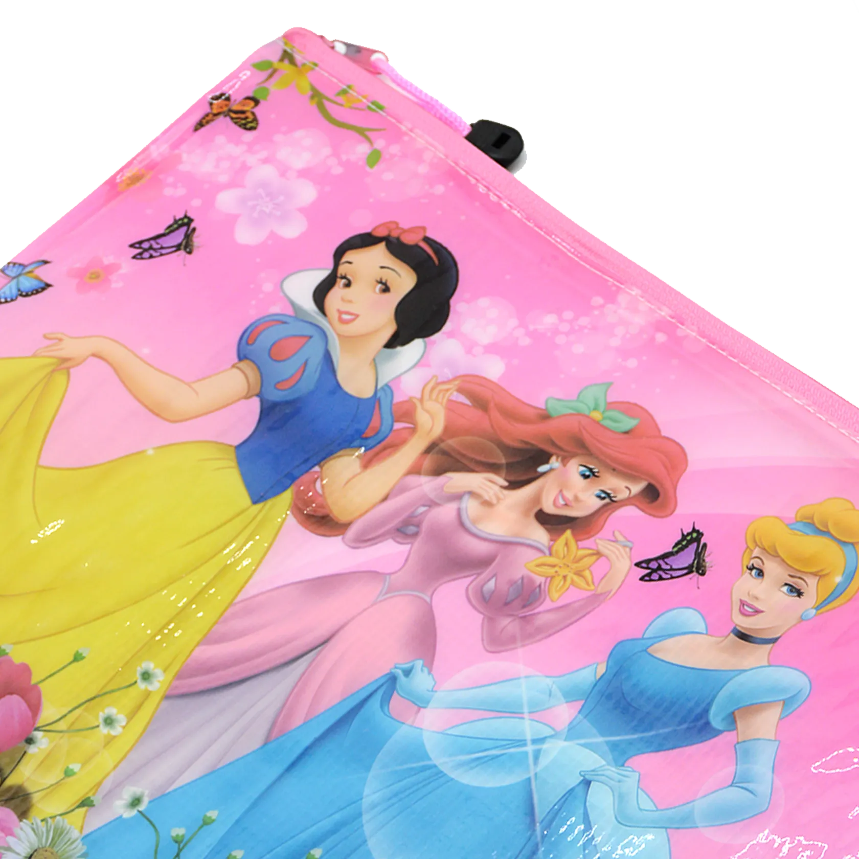 DISNEY PRINCESS/FROZEN PVC A4 ZIPPER FILE BAG