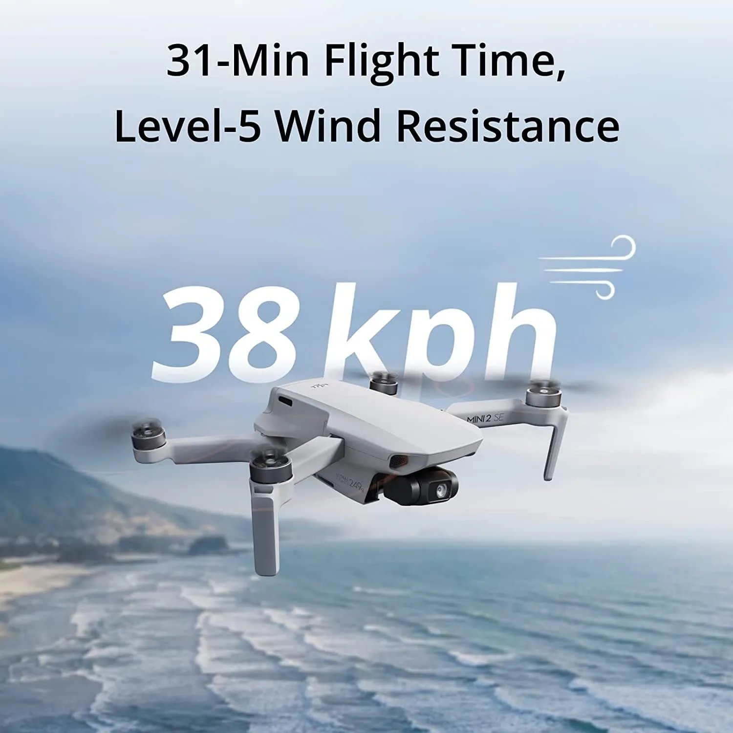 DJI Mini 2 SE Fly More Drone Combo - Grey