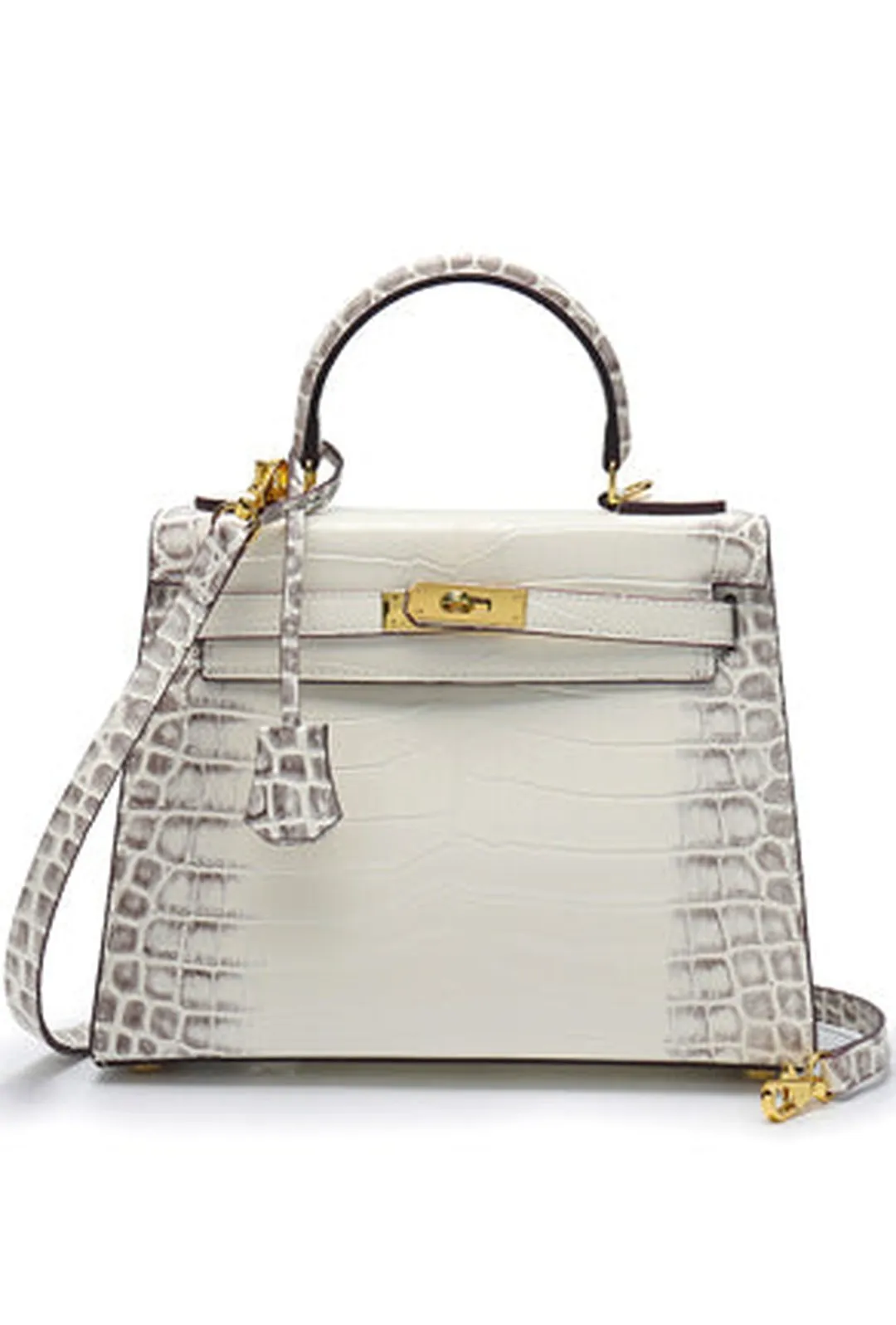 DONNA - CROC KELLY BAG