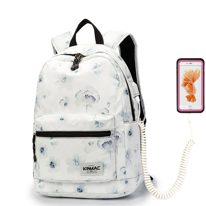 Doodle Backpack School Casual Laptop Protect Bag School Backpack For Macbook Dell Acer Laptop Bag