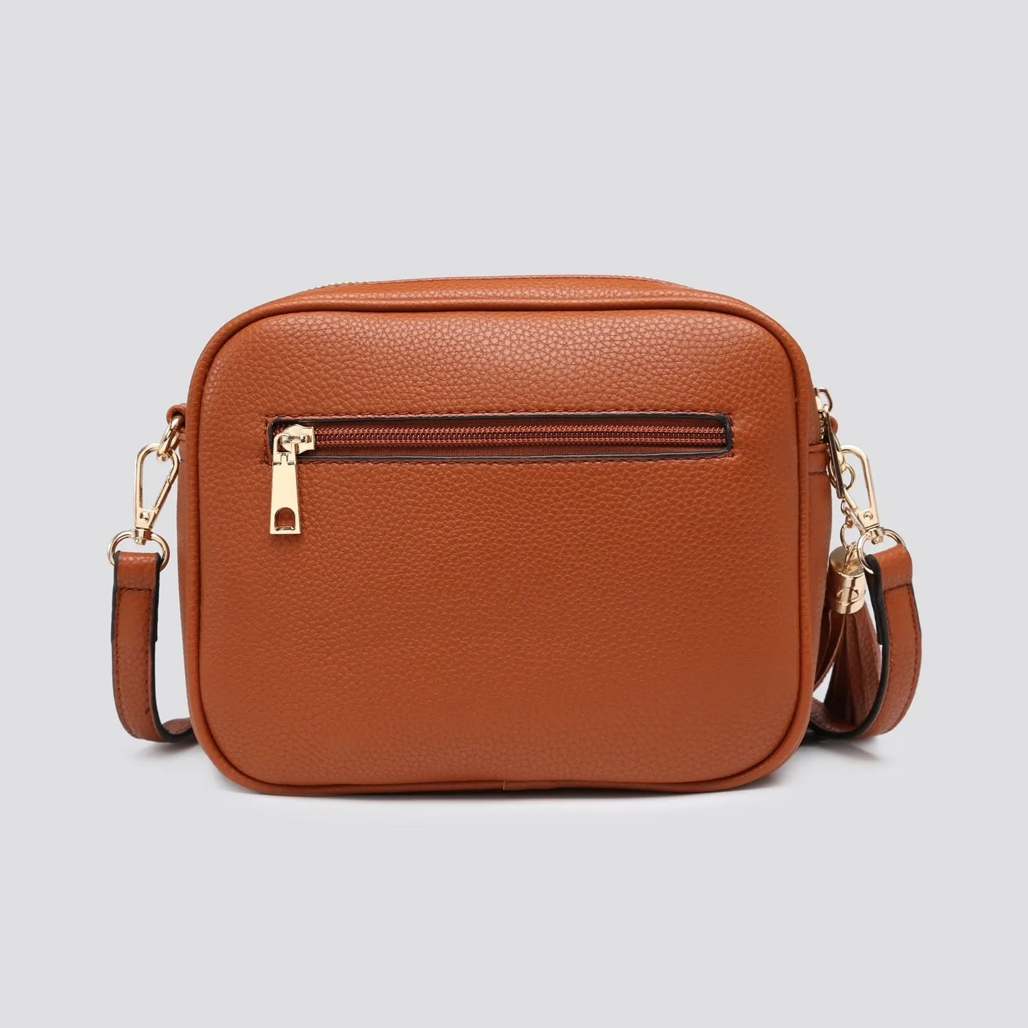 Double Zip Camera Bag - Copper