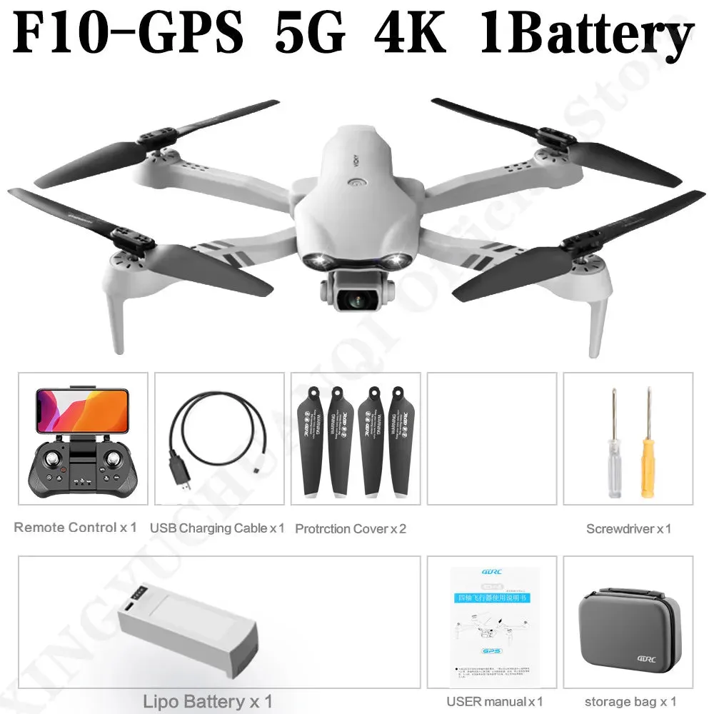 Drone With 4K 1080P HD Camera 5G WiFi Fpv Drones Professional GPS Drone Foldable