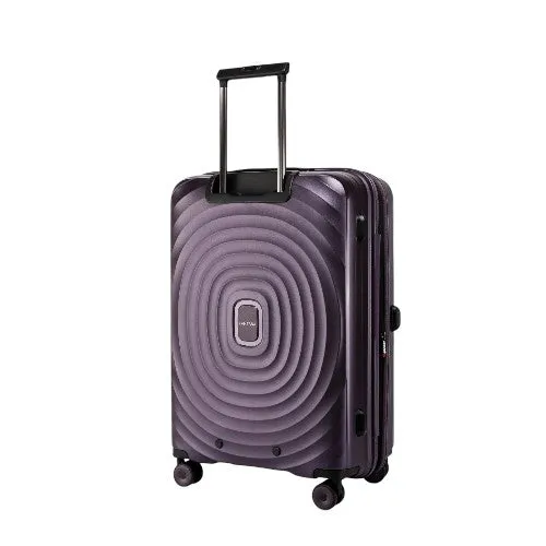 Eagle PP ABS Hard Shell Medium Expandable Suitcase with TSA Lock and 4 Spinner Wheels - 24"