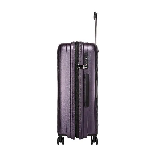 Eagle PP ABS Hard Shell Medium Expandable Suitcase with TSA Lock and 4 Spinner Wheels - 24"