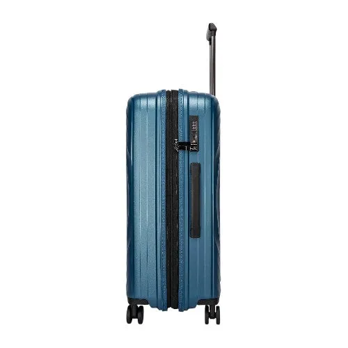 Eagle PP ABS Hard Shell Medium Expandable Suitcase with TSA Lock and 4 Spinner Wheels - 24"