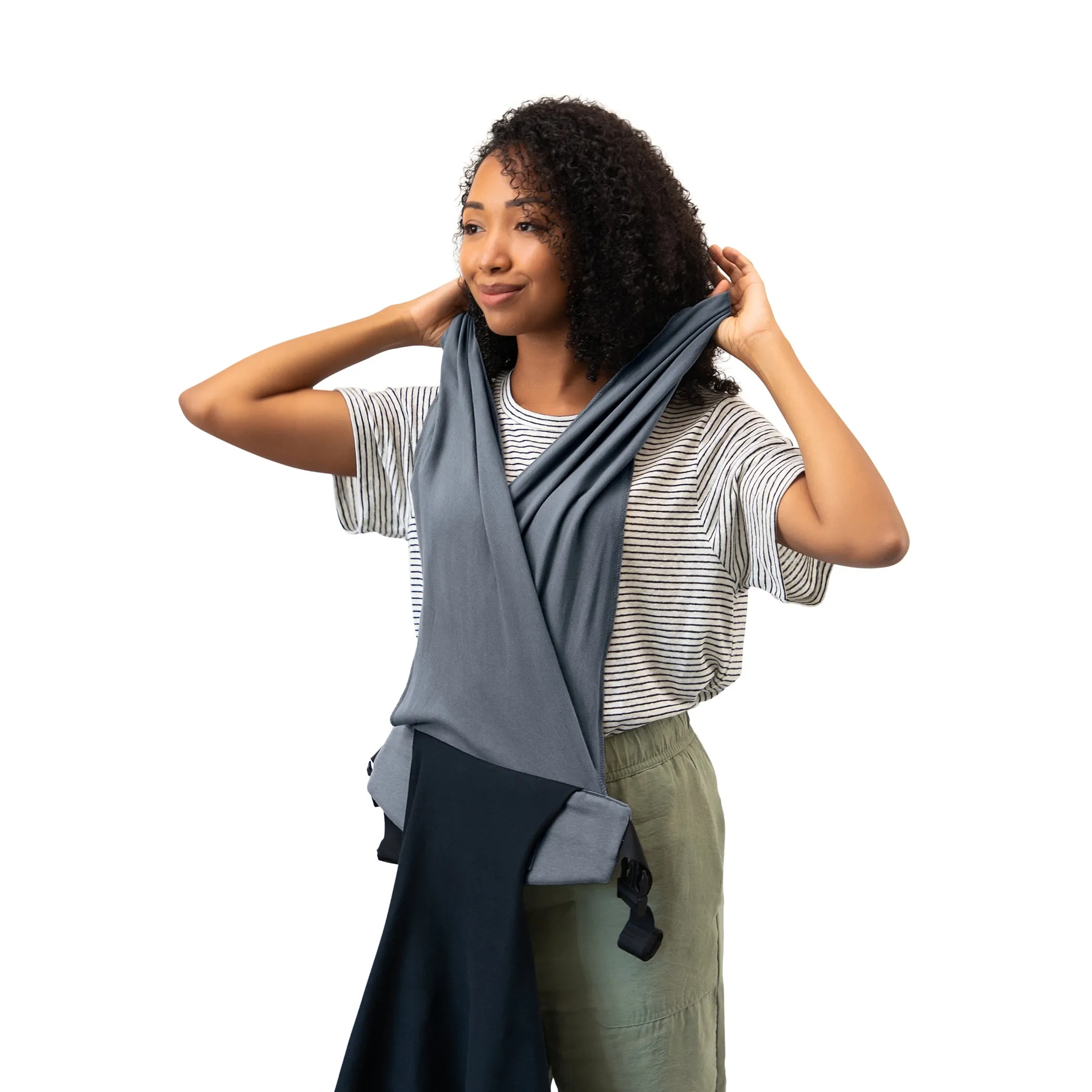 Easy Wrap Carrier - Charcoal/Black