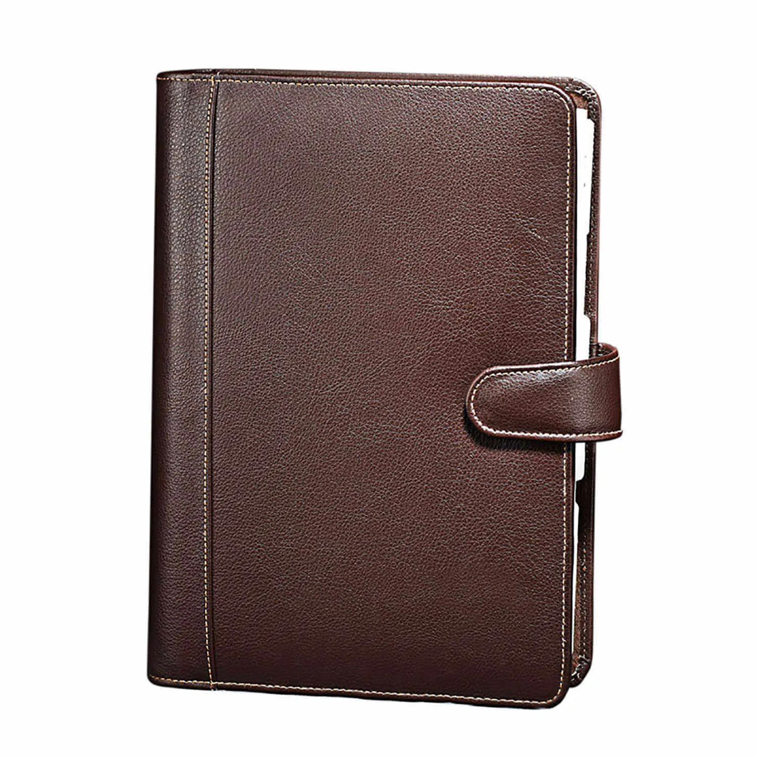 Elan Classic Leather Planner Organizer, Brown