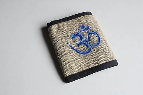 Embroidered Hemp Wallets