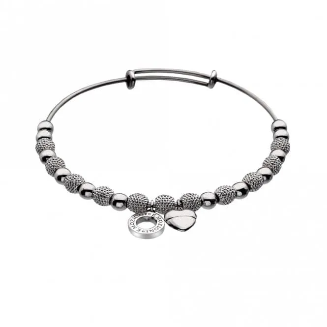 Emozioni Silver Plated Ula Bangle EB004