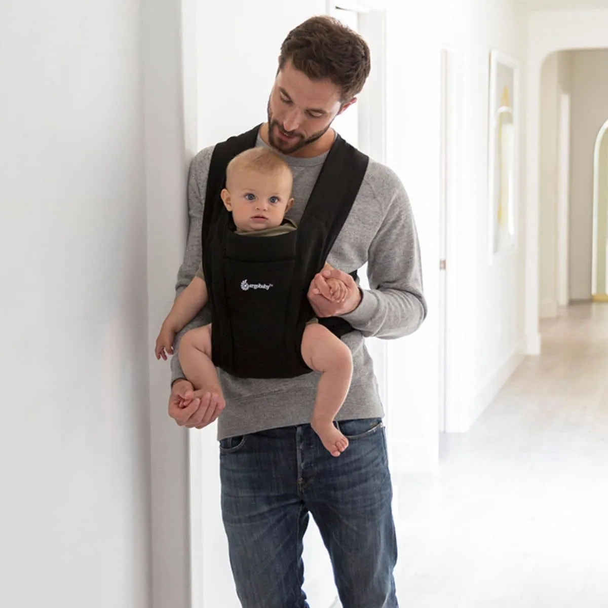 Ergobaby Embrace Baby Carrier - Pure Black