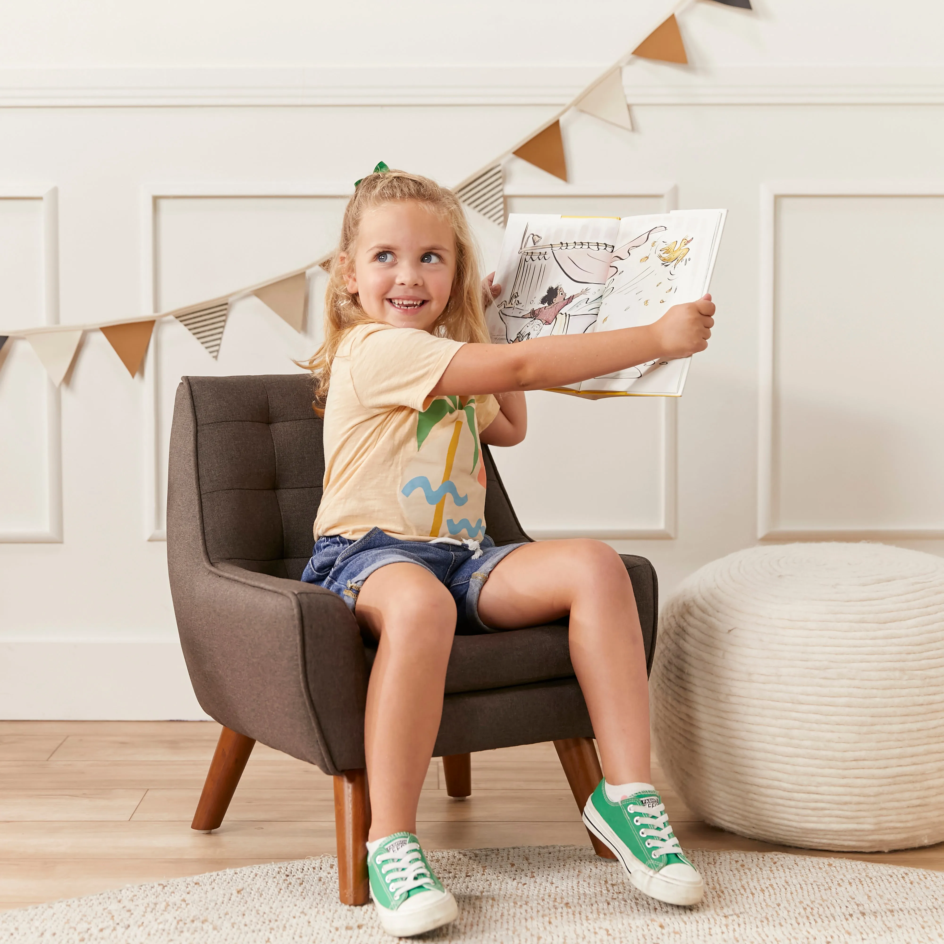 Ezra Accent Chair, Kids Furniture