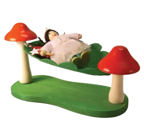 Fairy Forest Lodge Mushroom Hammock Set