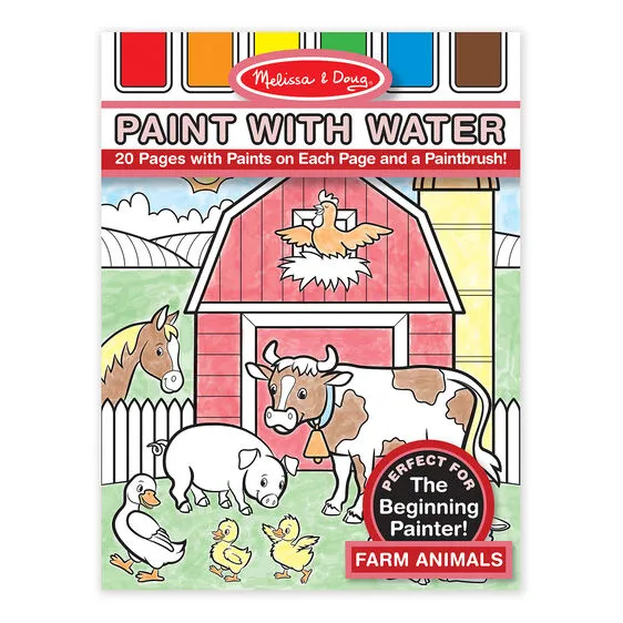 Farm Animals Paint With Water