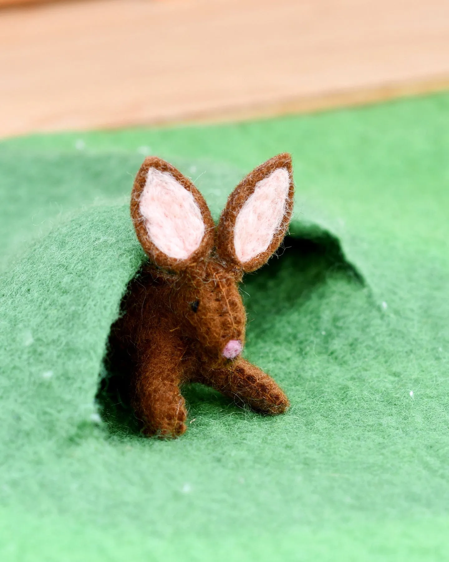 Felt Rabbit Farm Animal Toy