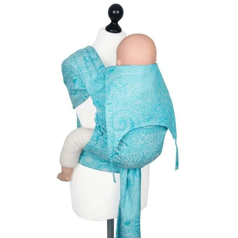 Fidella Fly Tai - MeiTai babycarrier Limited Edition - Masala Scuba Blue (Toddler Size)