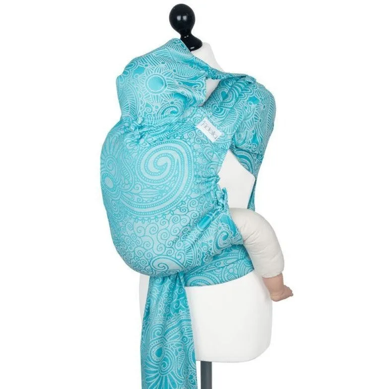 Fidella Fly Tai - MeiTai babycarrier Limited Edition - Masala Scuba Blue (Toddler Size)