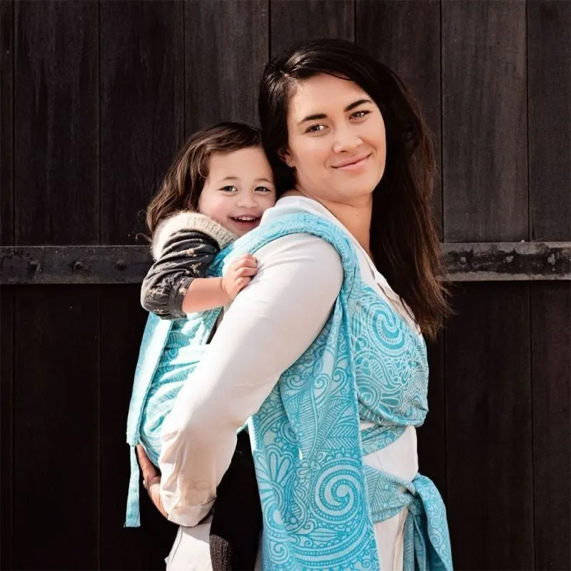 Fidella Fly Tai - MeiTai babycarrier Limited Edition - Masala Scuba Blue (Toddler Size)