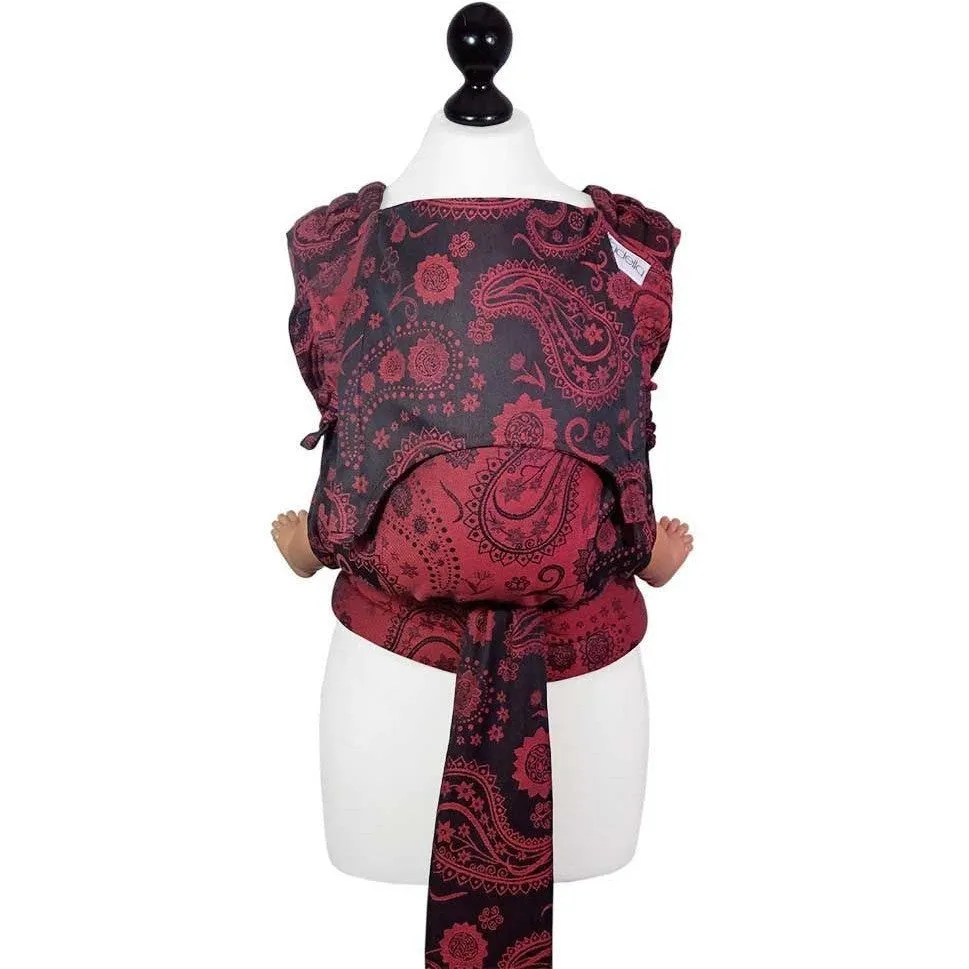 Fidella Fly Tai - MeiTai babycarrier Persian Paisley Hot Lava (New Size 3 months  )