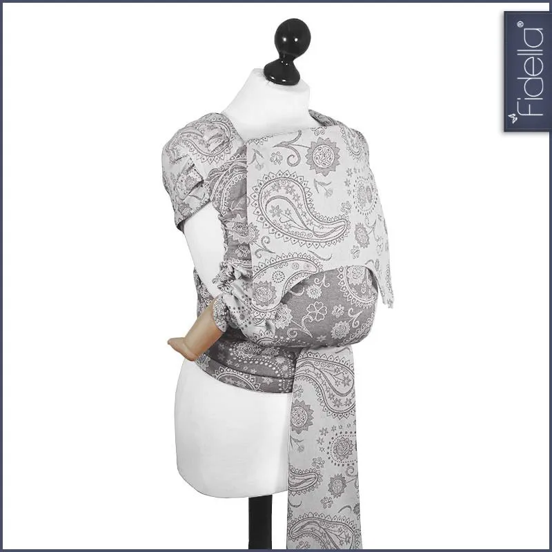 Fidella Fly Tai - MeiTai babycarrier Persian Paisley smoke (New Size 3 months  ) ***Pre-Order***