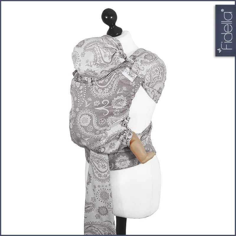 Fidella Fly Tai - MeiTai babycarrier Persian Paisley smoke (New Size 3 months  ) ***Pre-Order***