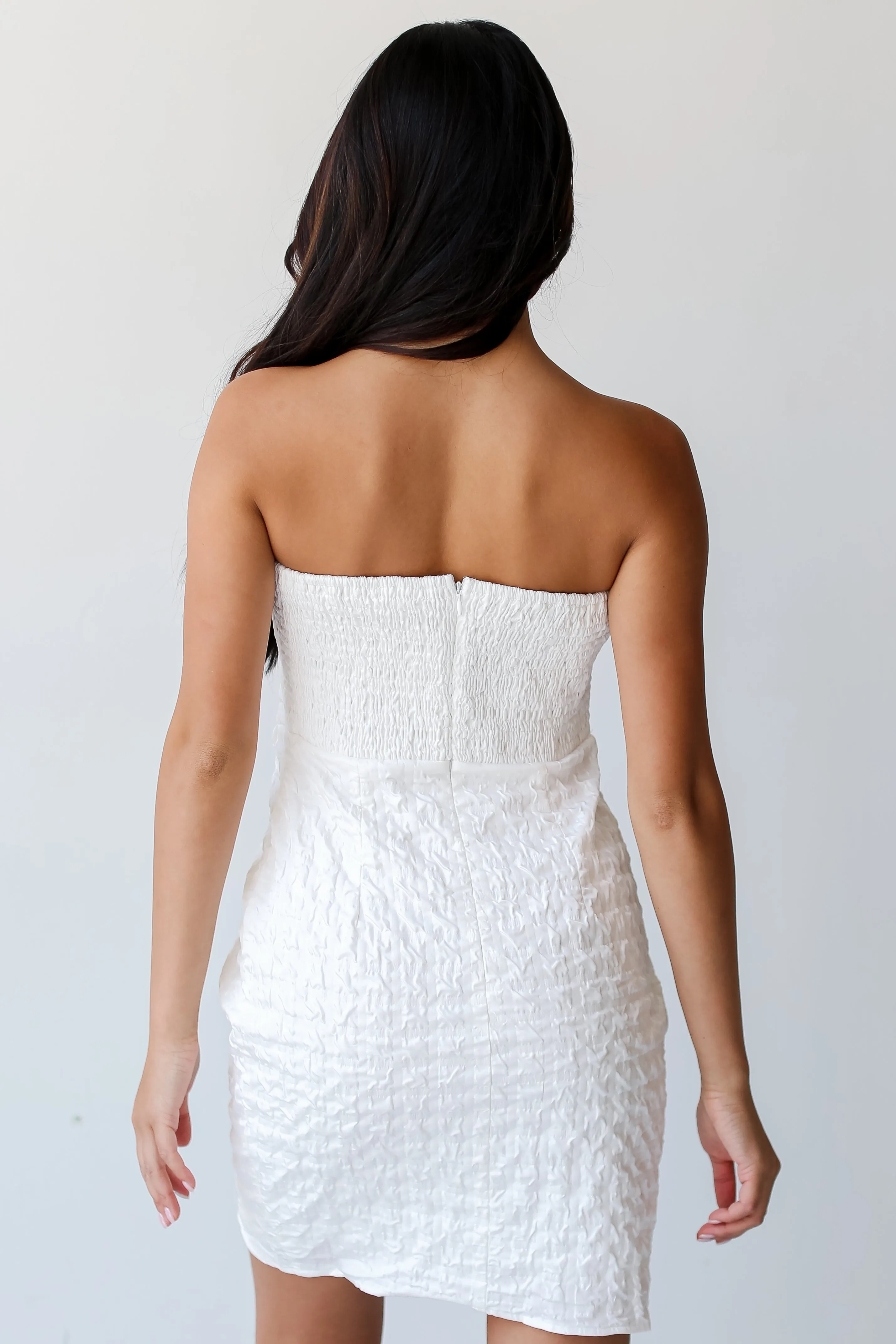 FINAL SALE - Perfect Night Strapless Mini Dress
