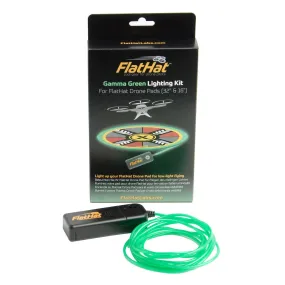 FlatHat Lighting Kit for Collapsible Drone Pads - Gamma Green