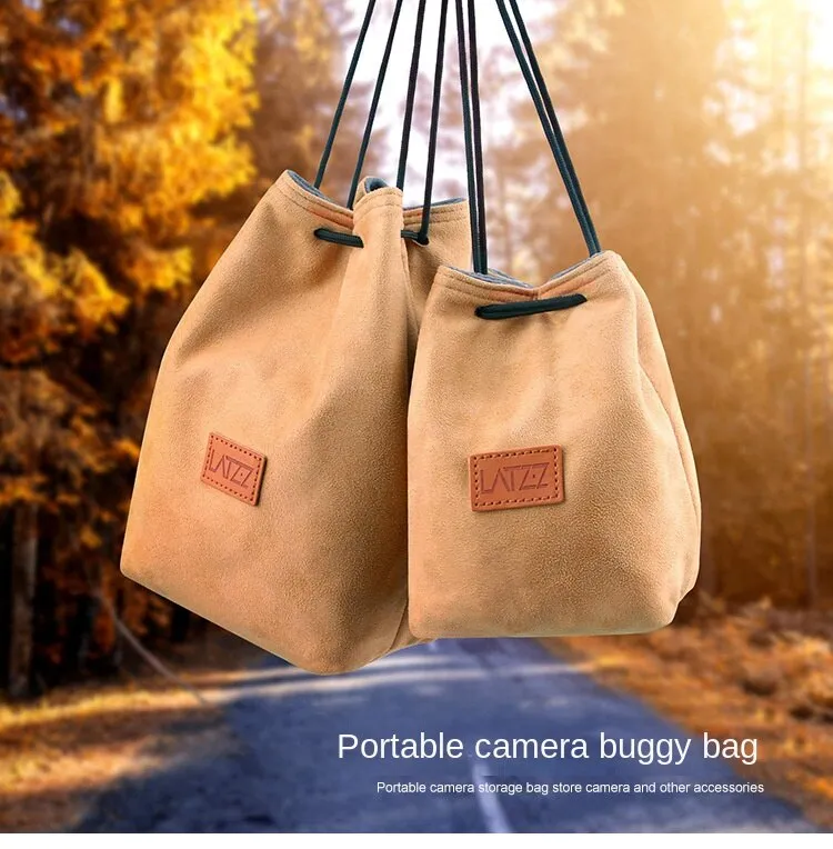 For Canon Sony Photography Portable Liner Bag DSLR Camera Bag Mirrorless Camera Bag Lens Protective Cover Buggy Bag