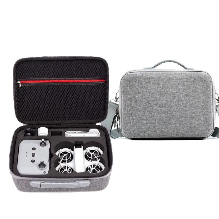 For DJI Neo Drone Single Shoulder Bag Handbag Storage Case Protection Box(Gray)