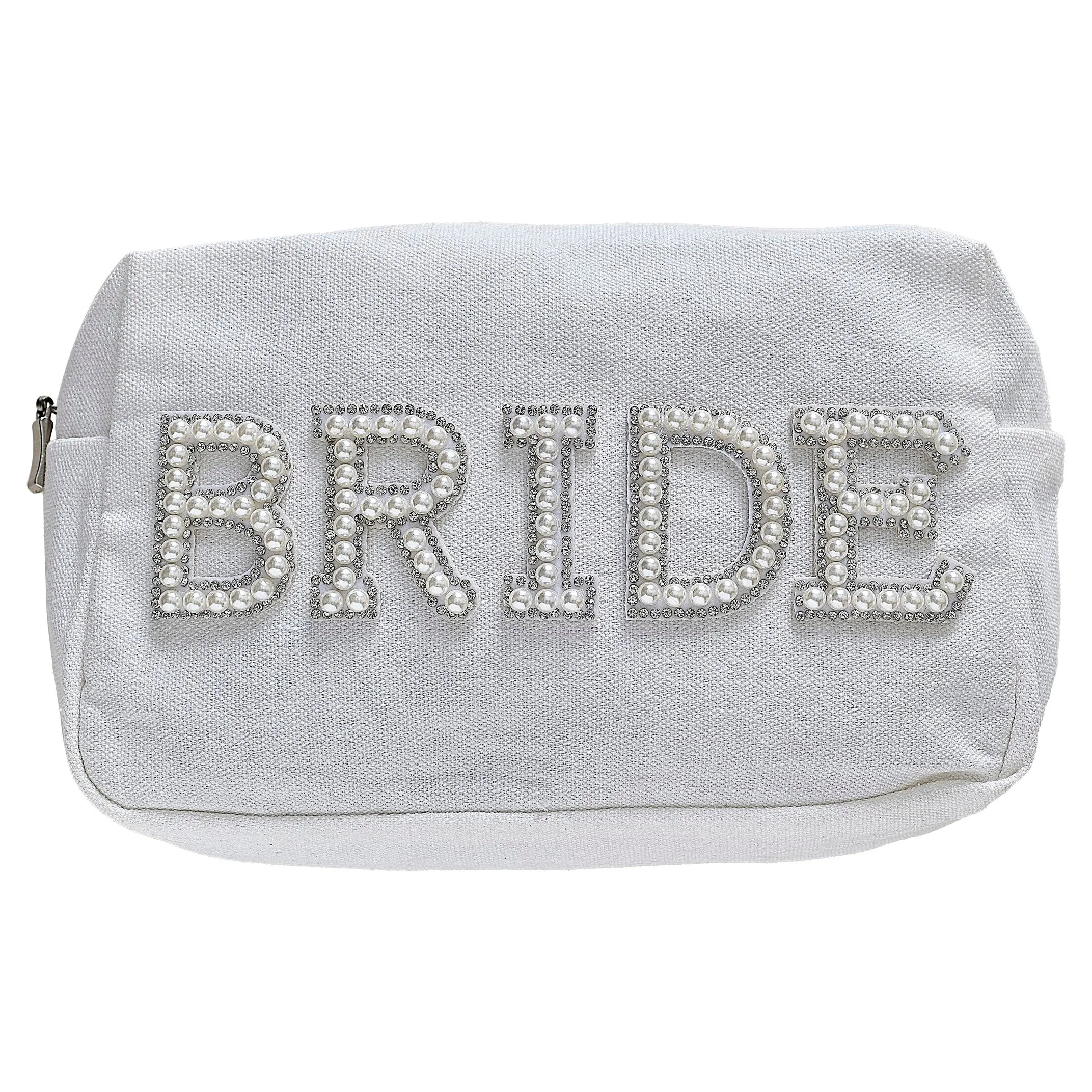 Ginger Ray Embellished Pearl Bride Makeup Bag