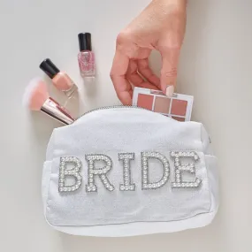 Ginger Ray Embellished Pearl Bride Makeup Bag