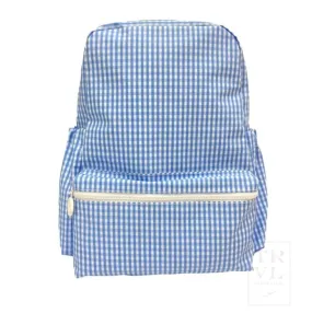 Gingham Backpack