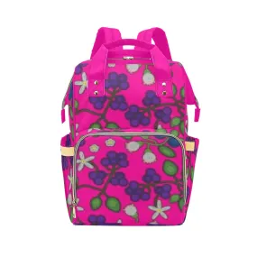 Grandmothers Stories Blush Multi-Function Diaper Backpack/Diaper Bag