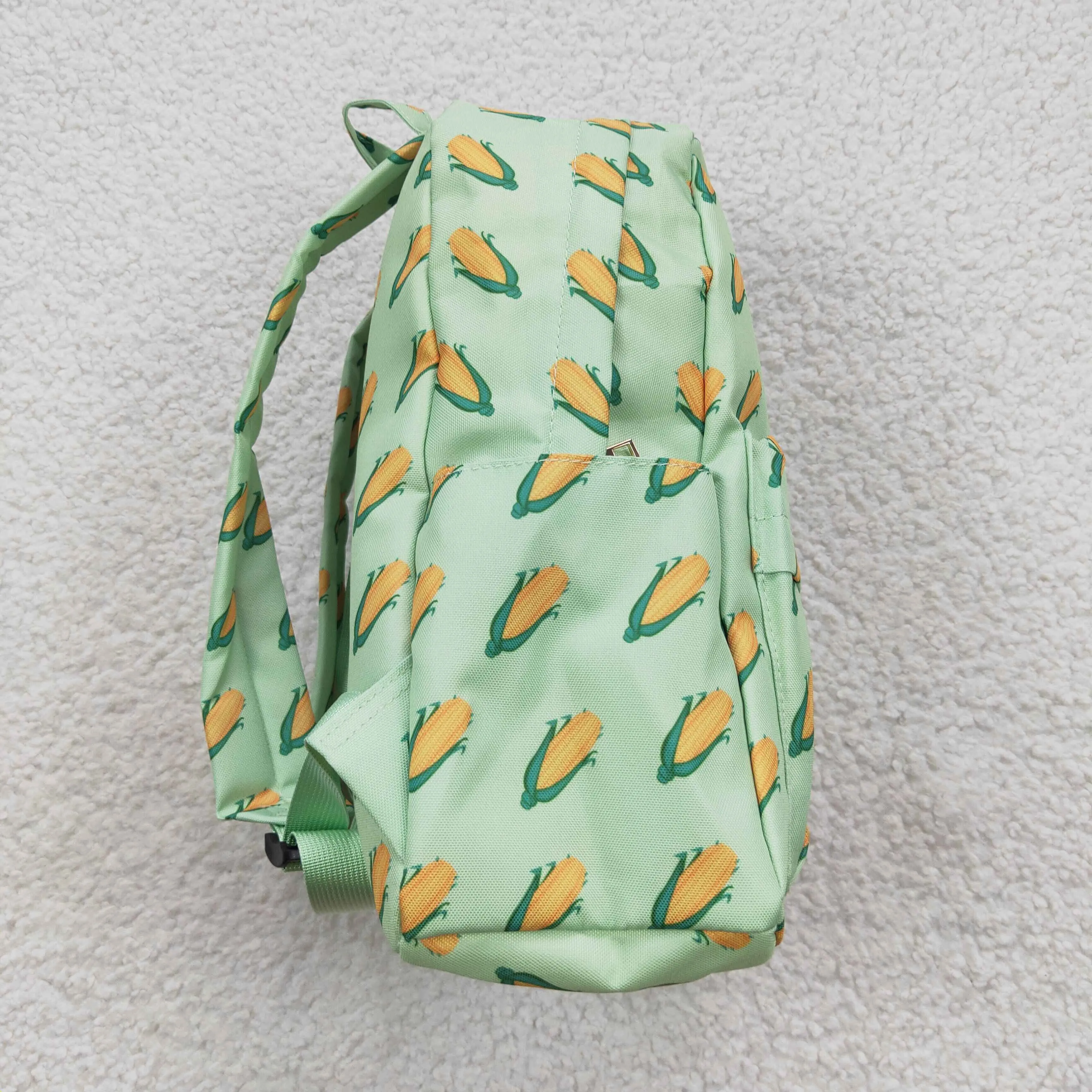 green corn print backpack bag BA0120