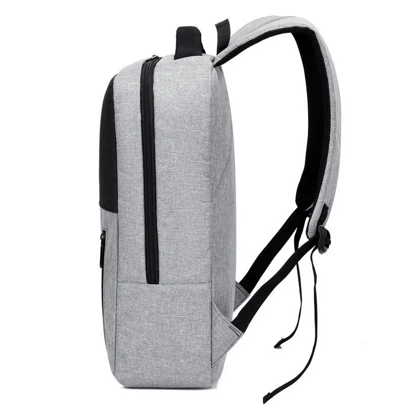 Grey Simple School College Bag 4245