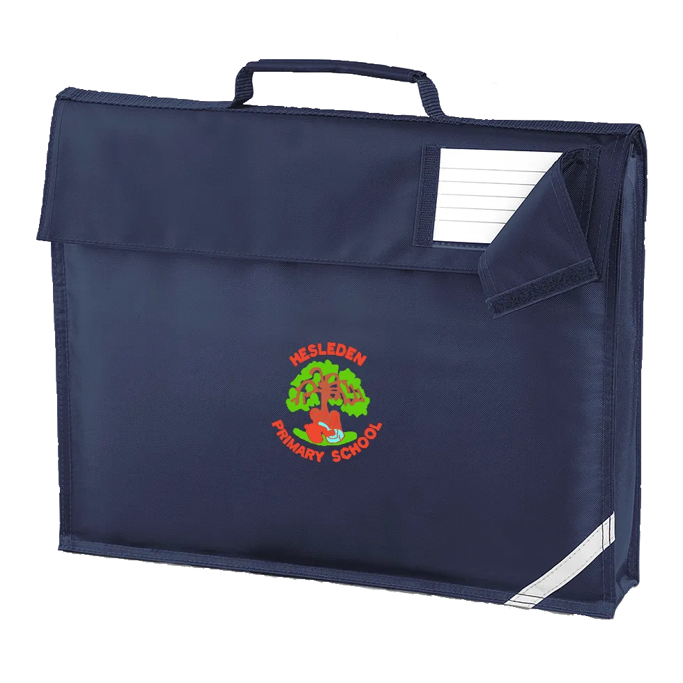 Hesleden Primary School Navy Book Bag