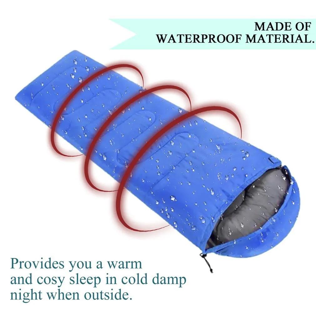 Hot Outdoor Waterproof Travel Envelope Sleeping Bag